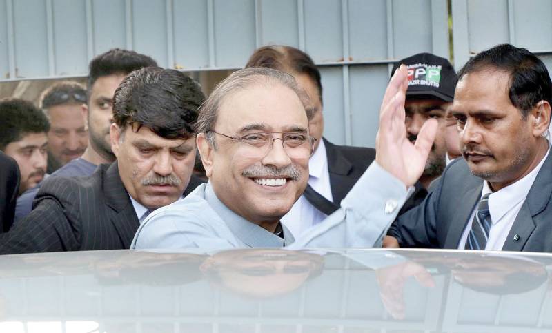 Court extends Zardari, Faryal’s interim bail