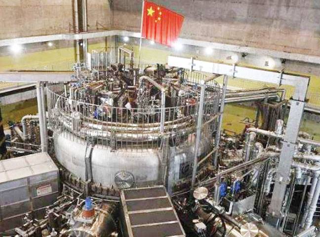 Chinese artificial sun pushes past 100 million degrees