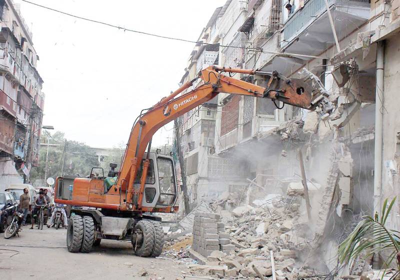70 more illegal shops demolished on Burns Road