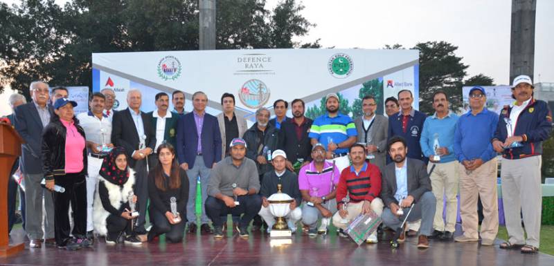 Ahmed Baig annexes 1st Chairman Wapda Golf trophy