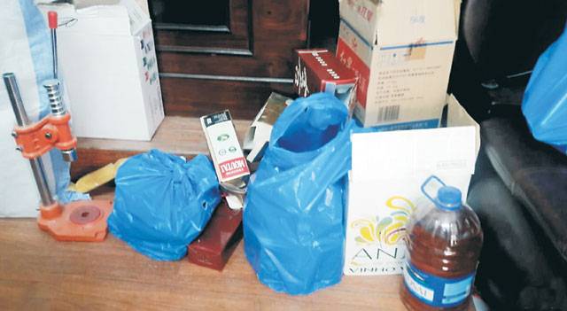 2640 bottles of wine, 500 cans of beer recovered 