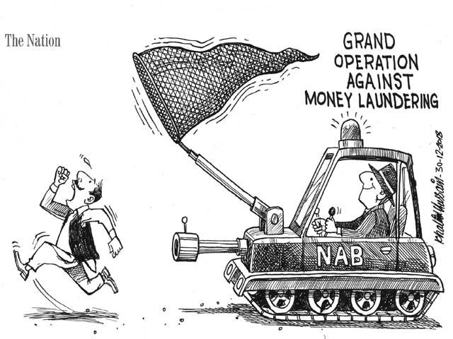 GRAND OPERATION AGAINST MONEY LAUNDERING NAB
