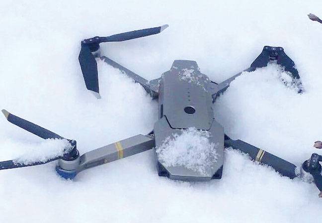 Army shoots down Indian spy drone