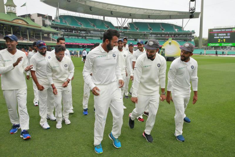 India end 71-year wait for Test series win in Australia