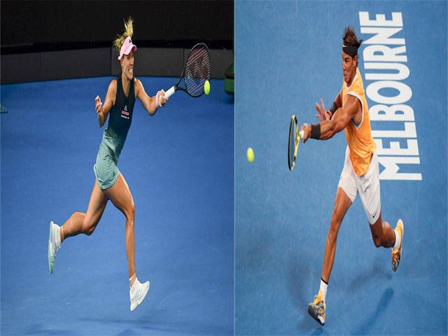 Nadal, Wozniacki advance in Australian Open