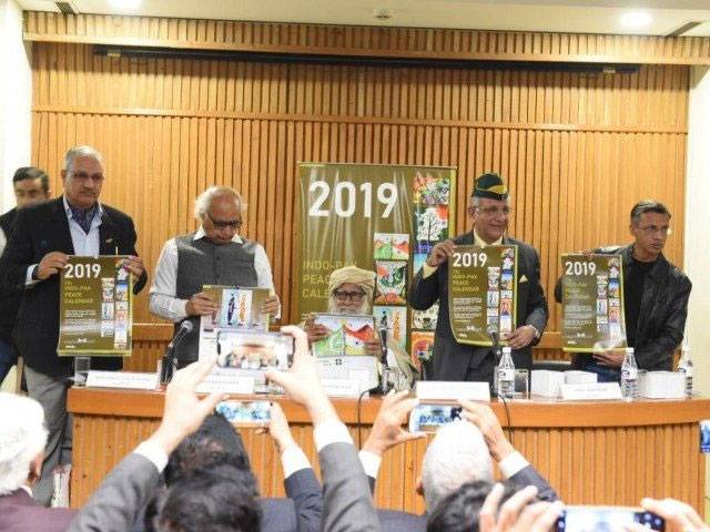 Pak, India peace calendar launched