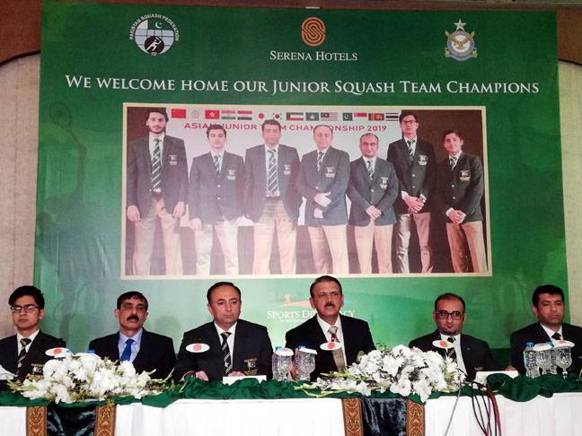 players, coaches praised for winning Asian Jr Squash