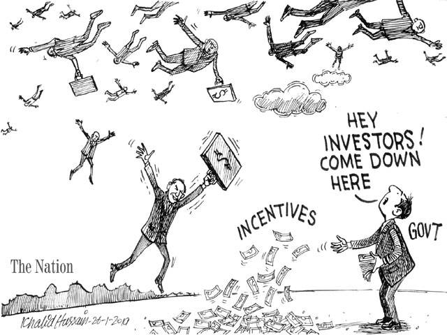 INCENTIVES HEY INVESTORS! COME DOWN HERE GOVT