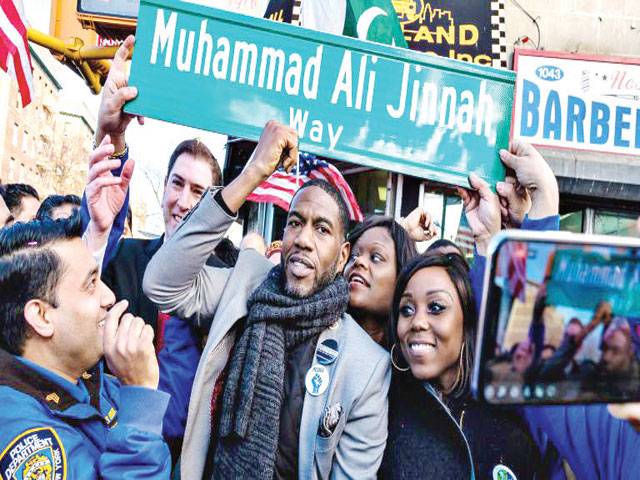 ‘Muhammad Ali Jinnah Way’ inaugurated in New York