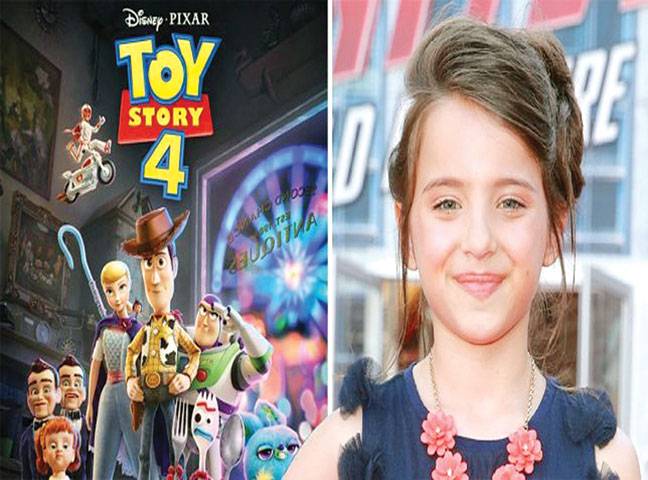 McGraw voicing Bonnie in Toy Story 4