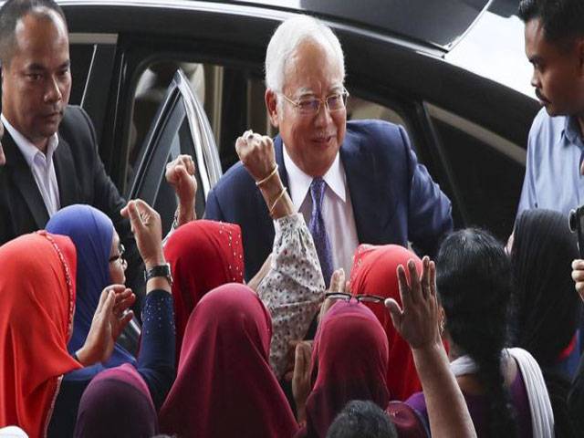 Malaysia ex-PM faces court in global financial scandal