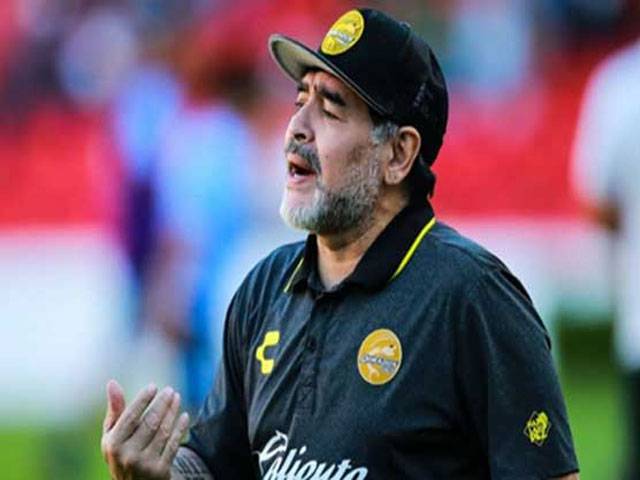Maradona fined after dedicating win to Venezuela’s Maduro