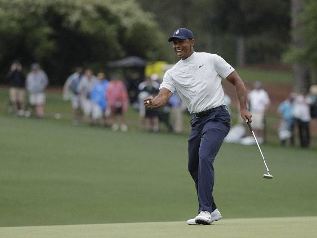 Tiger Woods makes a Masters logjam look even larger
