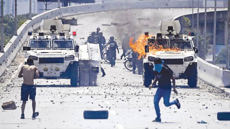 Dozens hurt in deadly Venezuela clashes 