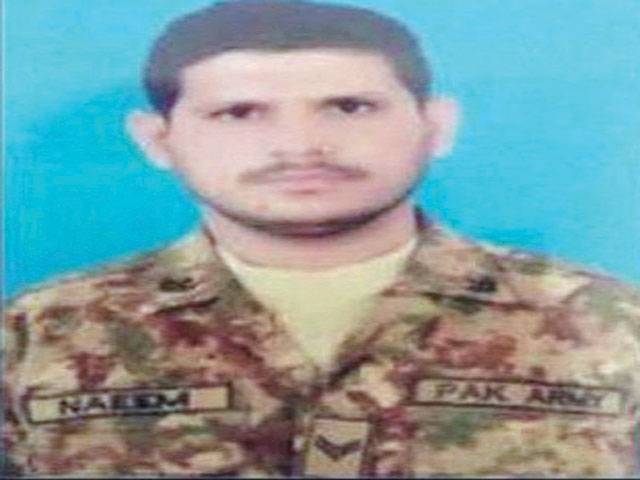 Pak soldier honoured with UN medal posthumously