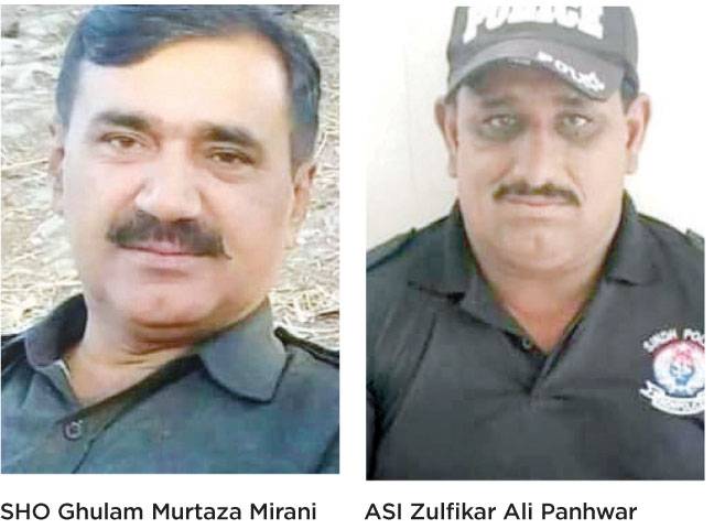 Two cops martyred in Shikarpur encounter