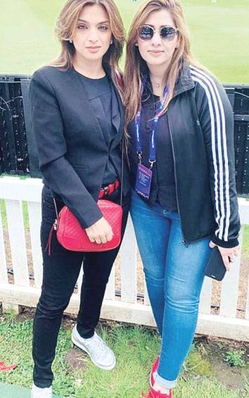 Sania joins Shoaib in Manchester as Yusuf angry with PCB for allowing families