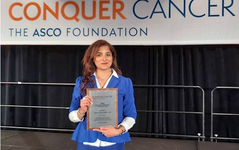Dr Samia selected for Conquer Cancer Foundation IDEA award