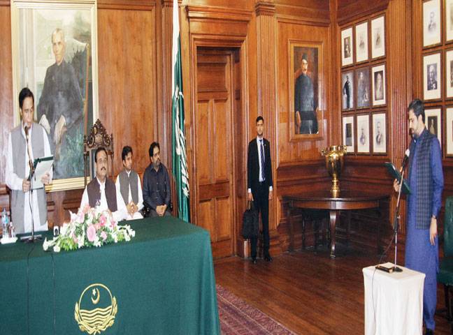 Chohan takes oath as minister