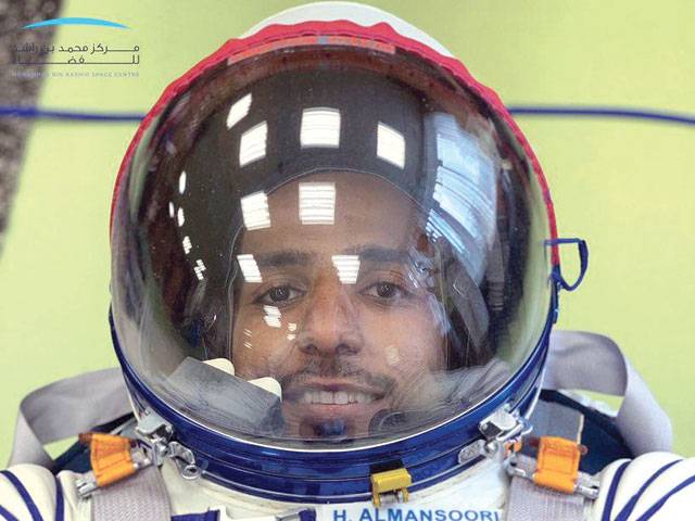 UAE’s first astronauts try on their space suits in Moscow
