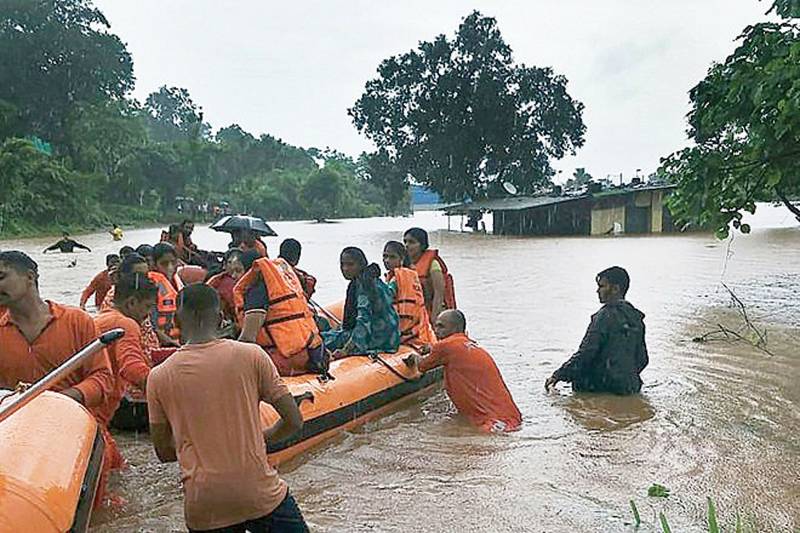 Myanmar floods force tens of thousands from homes