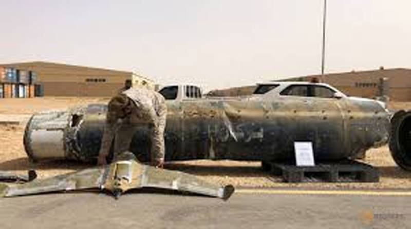 Saudi-led coalition says Houthi drone ‘fell’ inside Yemen