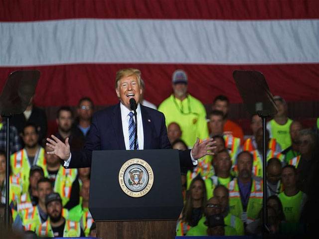 Trump promises energy projects during Pennsylvania factory visit
