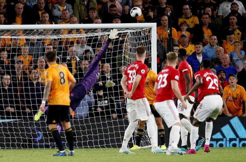 United held at Wolves after Neves strike, Pogba penalty miss