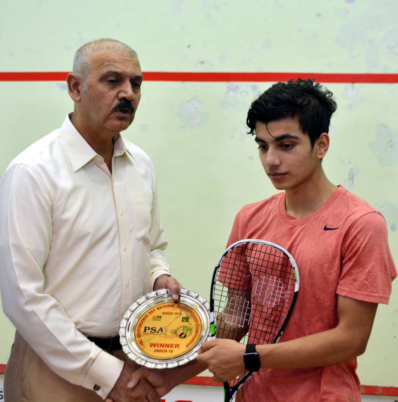 Haris wins National Junior Squash title