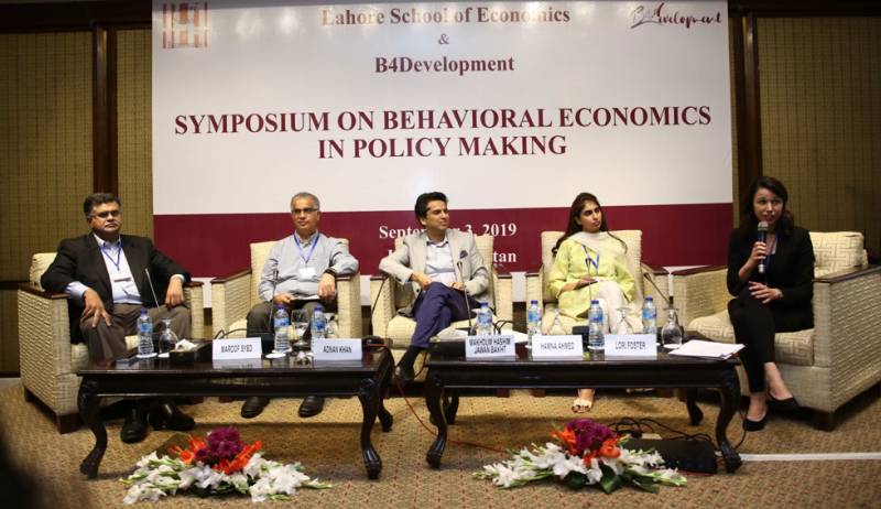 Symposium on behavioral economics in policy making
