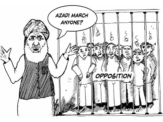 AZADI MARCH ANYONE? OPPOSITION