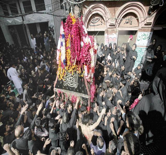 Imam Hussian’s Chehlum observed amid tight security