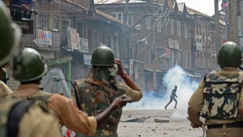 Life remains paralysed in Occupied Kashmir on 84th consecutive day today