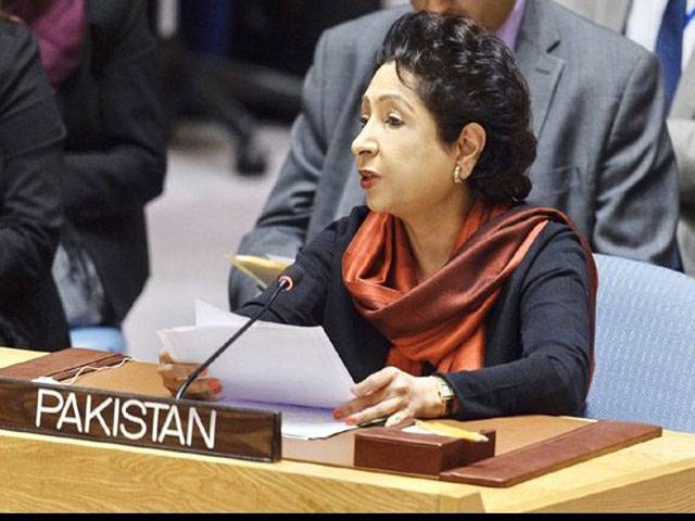 Maleeha makes impassioned plea to UN to protect Kashmiri women