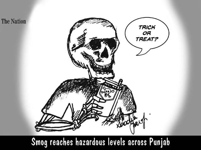 TRICK OR TREAT? Smog reaches hazardous levels across Punjab