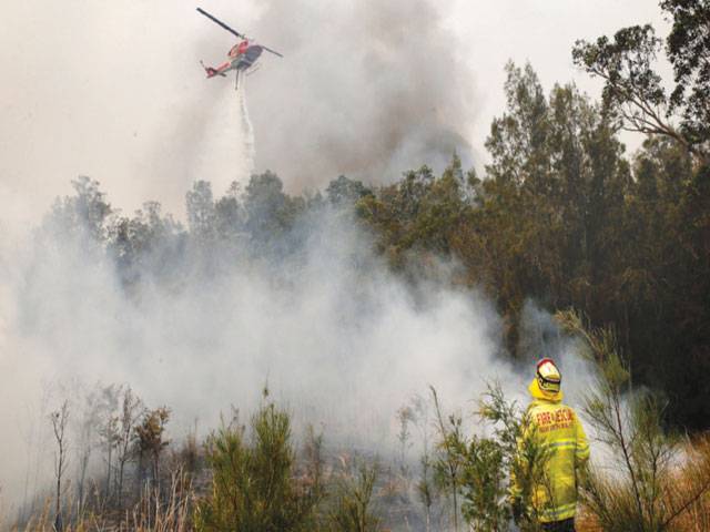 Three dead, dozens injured as Australia wildfires raze homes