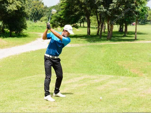 Samiullah takes lead in CNS Amateur Golf Cup