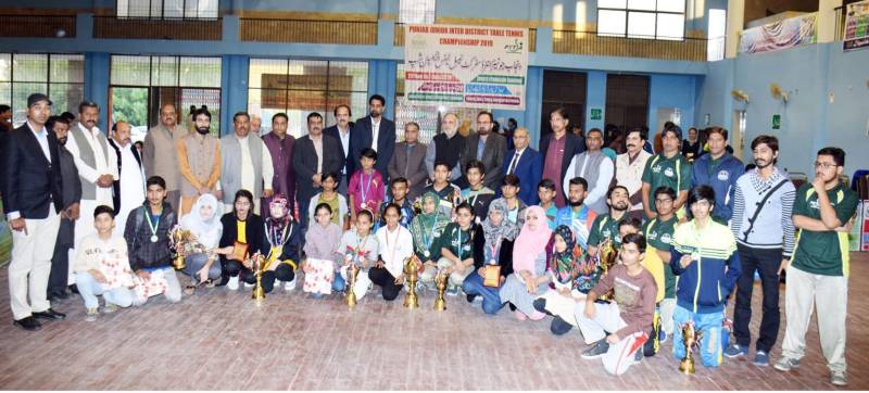 Punjab Inter-district Junior Table Tennis C’ship concludes