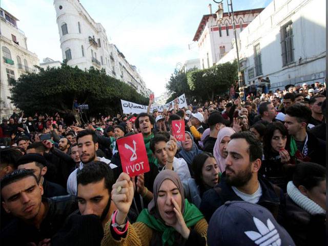 Algerian protesters demand Thursday’s election be cancelled