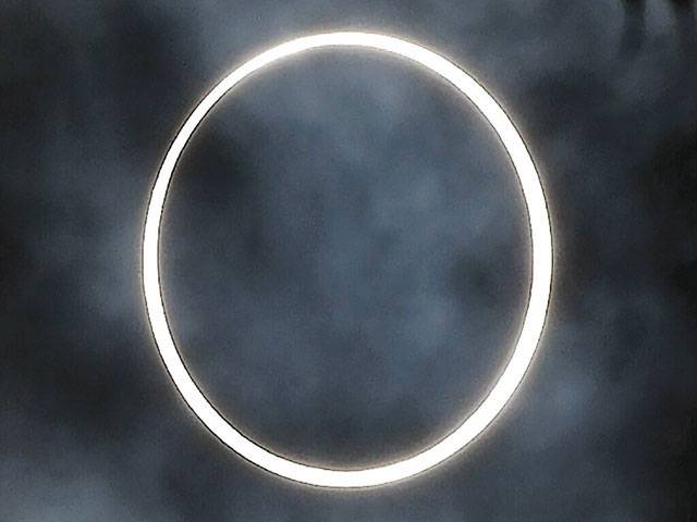 ‘Ring of fire’ solar eclipse wows across Asia