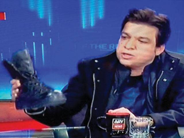 Minister gets flak for using ‘boot’ in talk show