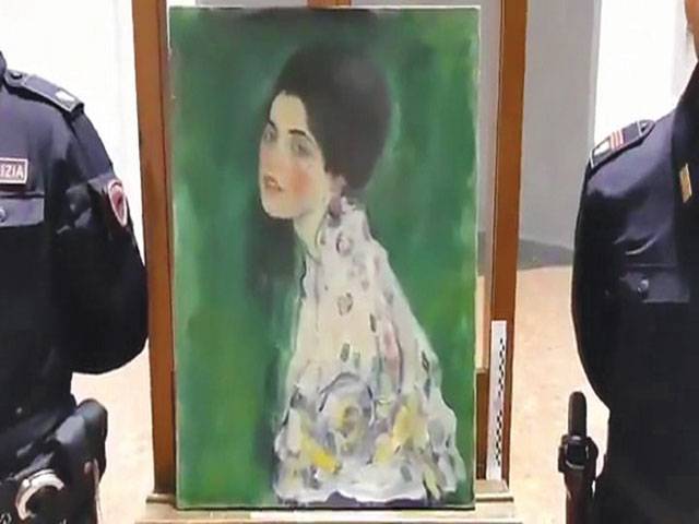 Painting found in wall confirmed as stolen Klimt