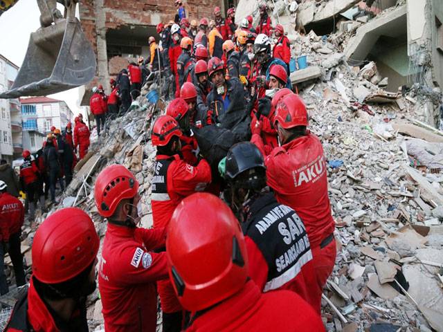 Rescue efforts under way after deadly quake rattles east Turkey