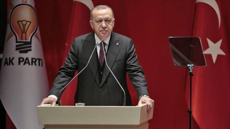 Turkey to never recognize US Mideast plan: Erdogan
