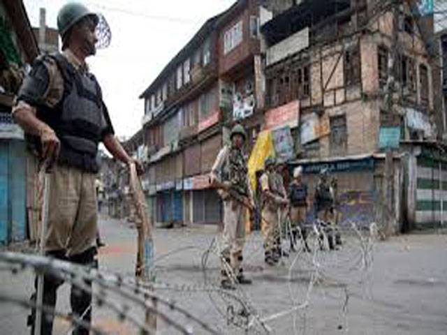 Complete shutdown in occupied Kashmir today