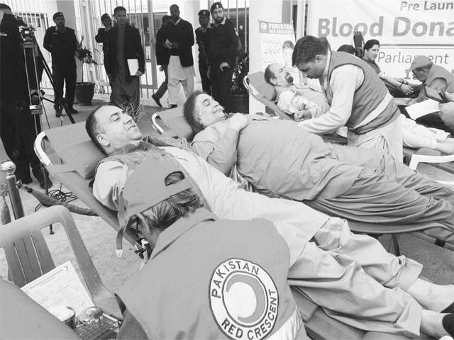 PRCS pre-launches blood donation campaign