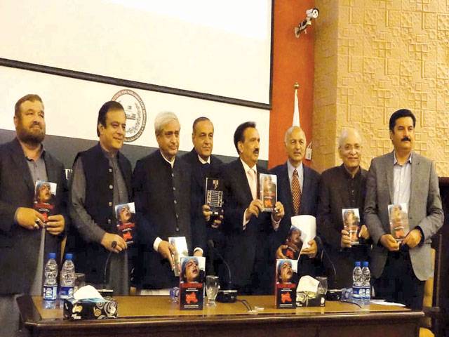 Rehman Malik’s new book ‘Bleeding Kashmir’ launched