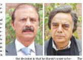 Kamran Lashari, Nayyar Dada refuse to join CDA board