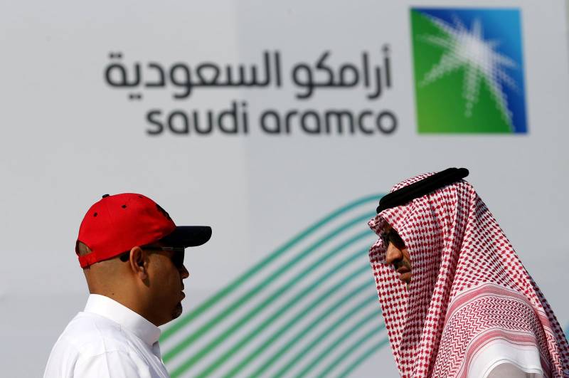 Saudi Aramco full year profit slides on lower oil prices