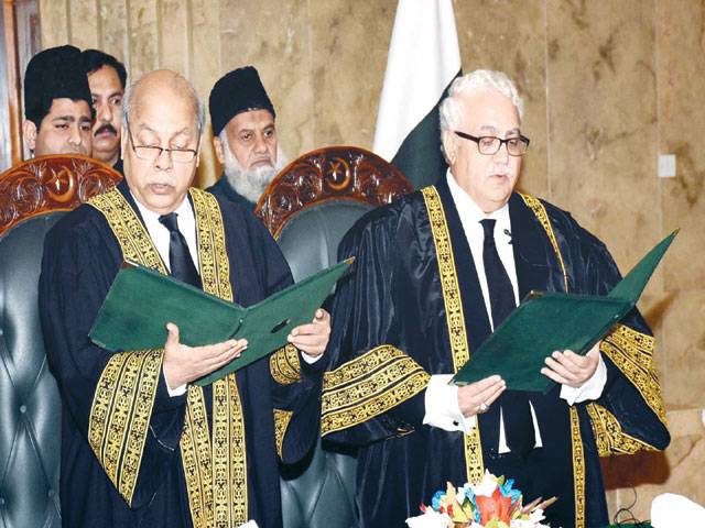 Justice Mazahar Ali elevated to SC, takes oath